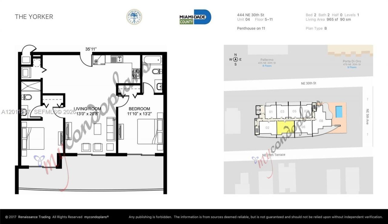 444 NE 30th St, Unit 604, Miami, FL 33137 Photo