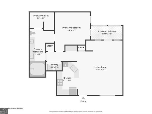 400 17th Street NW, Unit 1233, Atlanta, GA 30363
