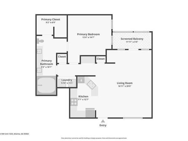 400 17th Street NW, Unit 1233, Atlanta, GA 30363