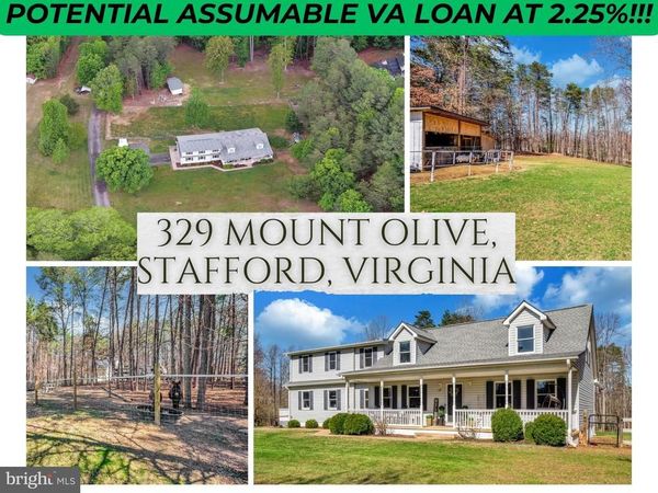 329 MOUNT OLIVE ROAD , STAFFORD, VA 22556