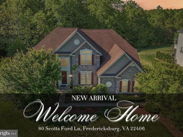 80 SCOTTS FORD LANE, FREDERICKSBURG, VA 22406