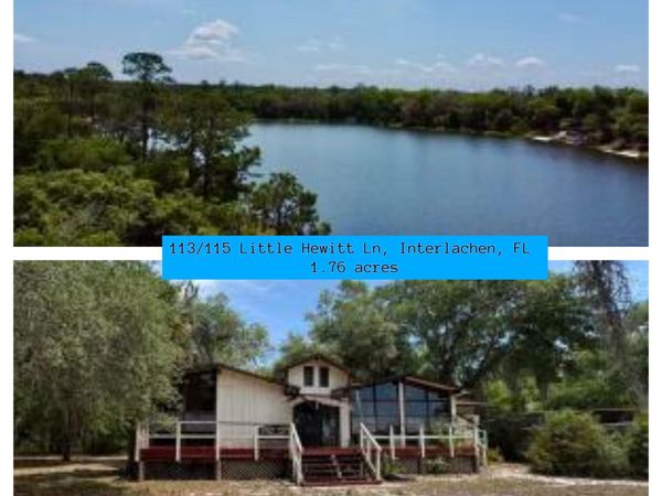 115 LITTLE HEWITT Lane, Interlachen, FL 32148