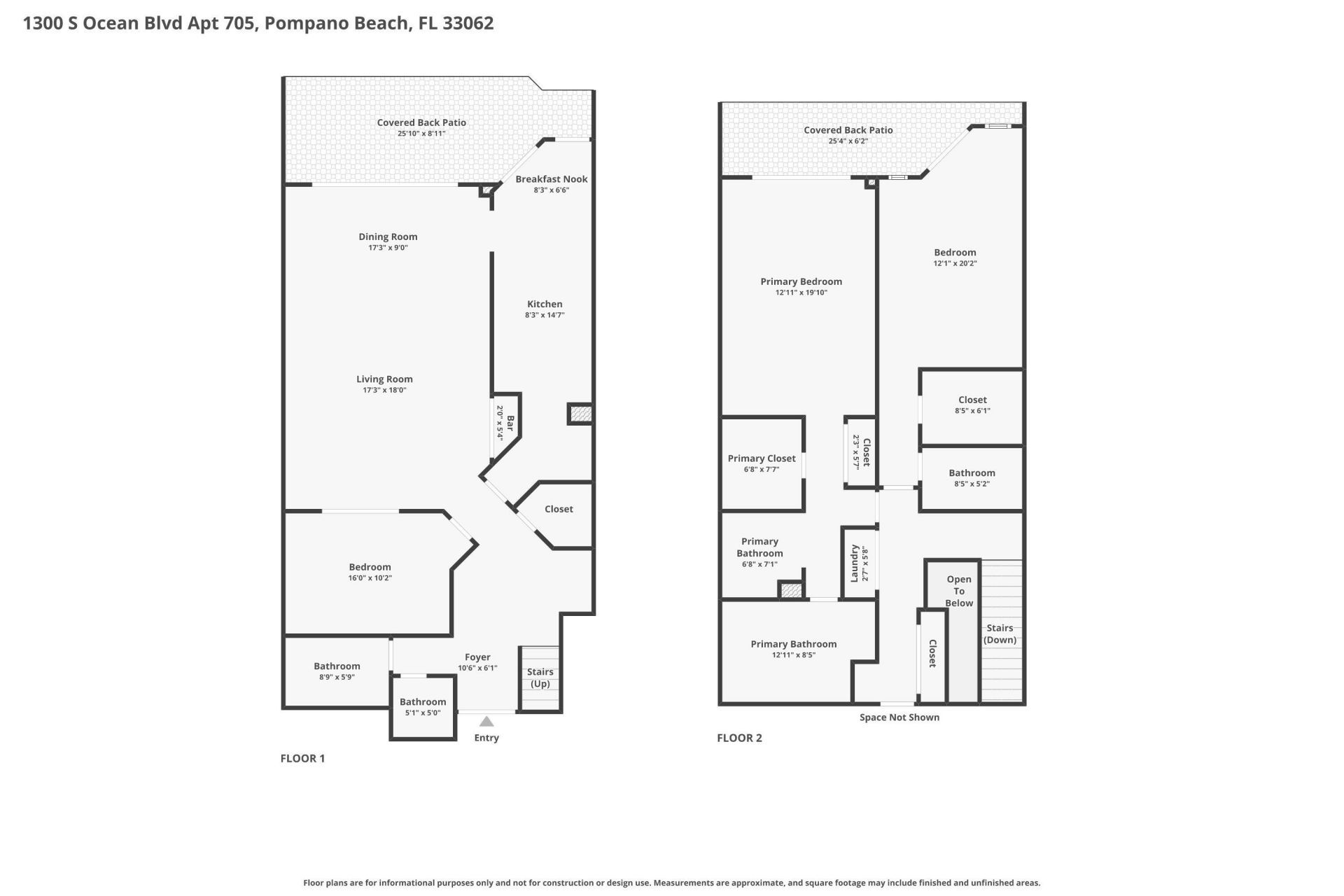 1300 S Ocean Boulevard, Unit 705, Pompano Beach, FL 33062 Photo