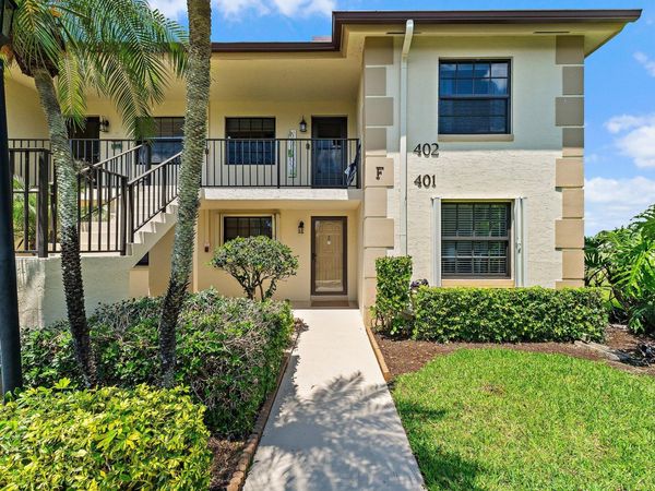 401 Pinecrest Circle, Unit F, Jupiter, FL 33458