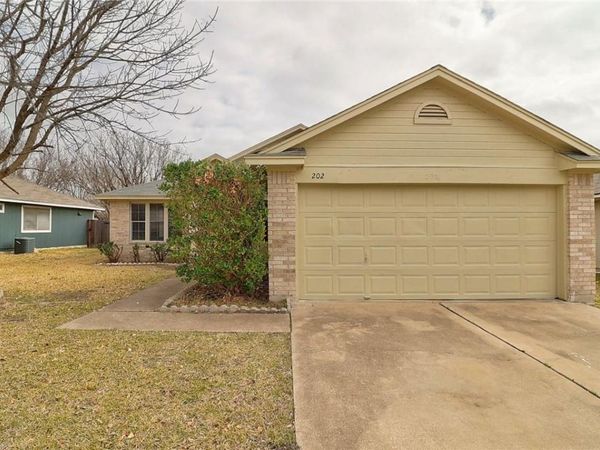 202 Quail CIR, Hutto, TX 78634
