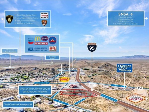 230 N US Hwy 95 South , Searchlight, NV 89046