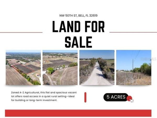 NW 50 STREET , BELL, FL 32619
