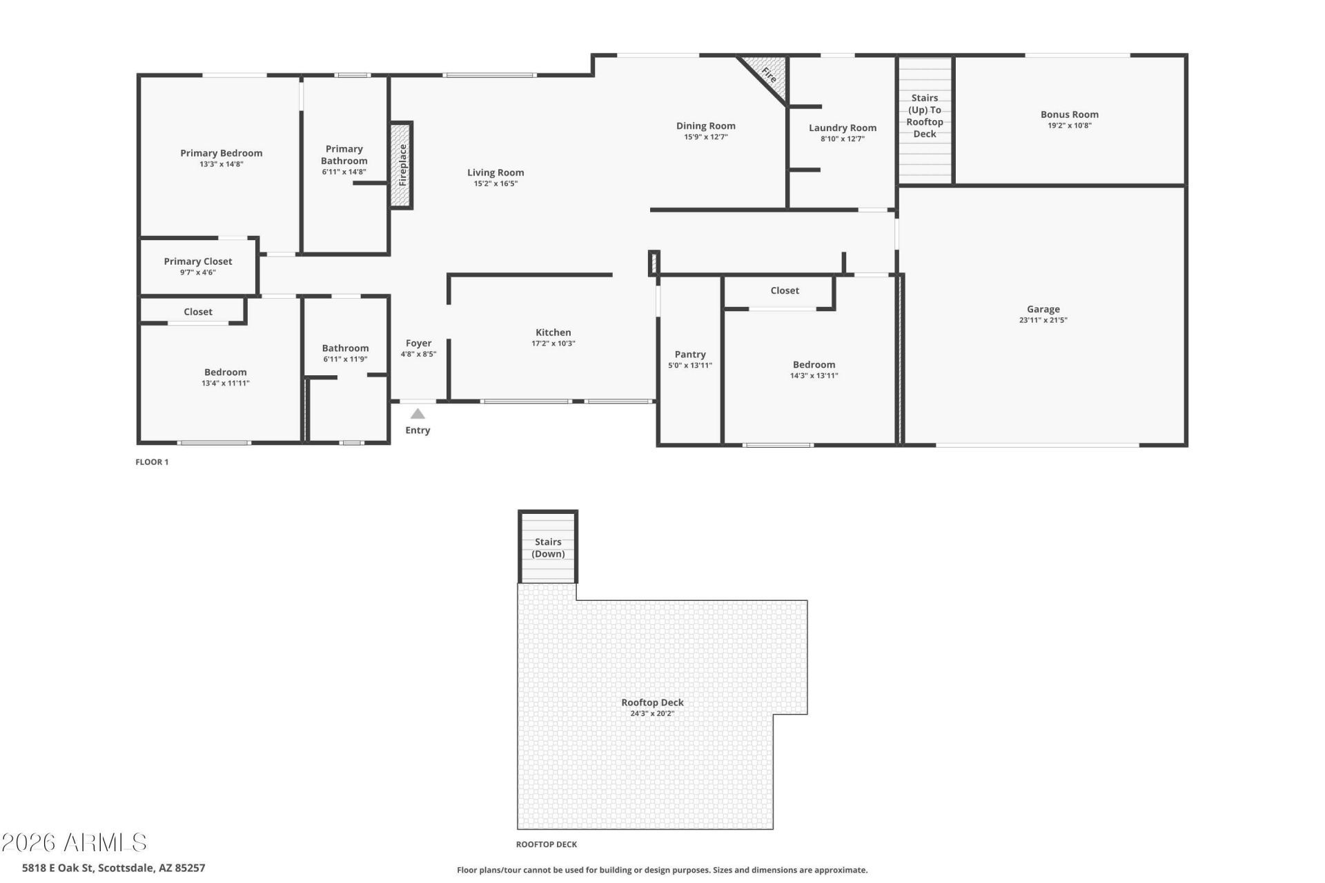 5818 E Oak Street, Scottsdale, AZ 85257 Main Photo