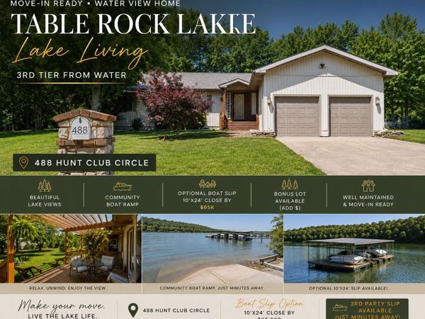 488 Hunt Club Circle, Galena, MO 65656