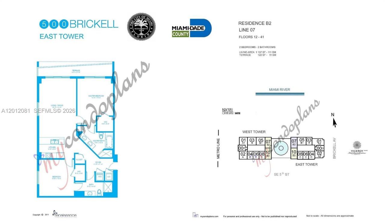 500 Brickell Ave, Unit 3807, Miami, FL 33131 Photo
