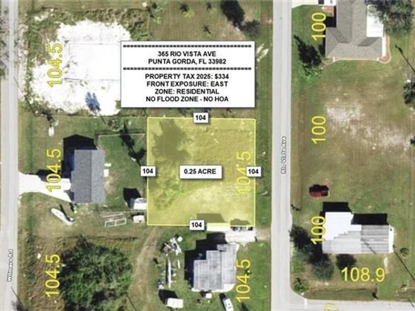 365 Rio Vista AVE , PUNTA GORDA, FL 33982