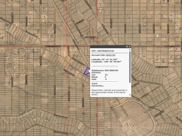 Durango (U4 B3 L33) Road SW, Unit 4, Rio Rancho, NM 87124