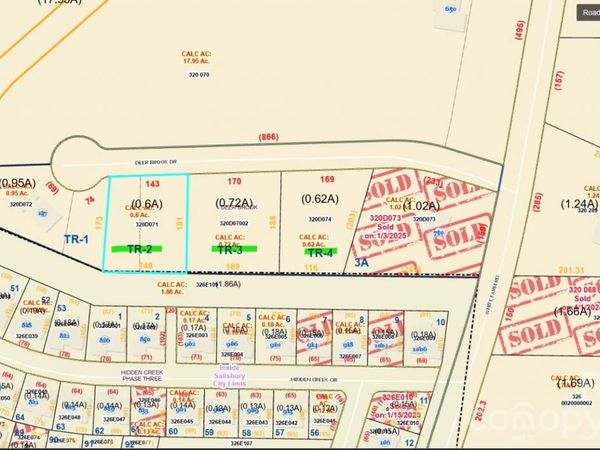 0 Deerbrook Drive, Salisbury, NC 28147