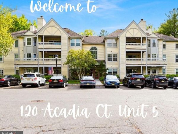 120 ACADIA COURT, Unit 5, PRINCETON, NJ 08540