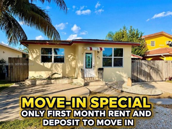 45 SE 14th St , Unit 1, Dania Beach, FL 33004