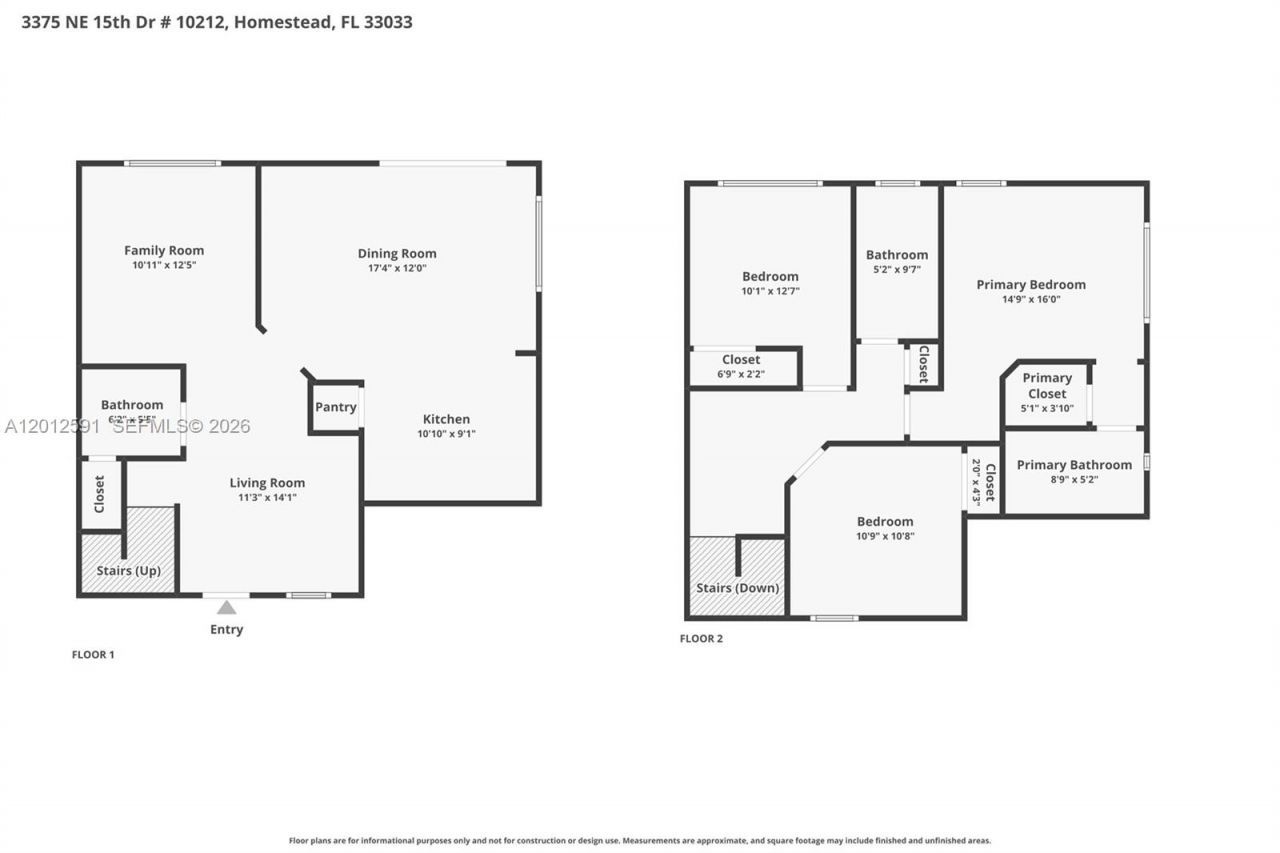 3375 NE 15th Dr , Unit 102-12, Homestead, FL 33033 Photo