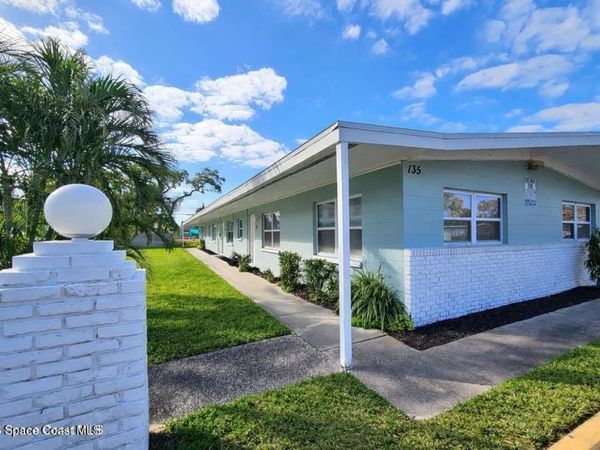 135 Roosevelt Avenue , Unit 135a, Cocoa Beach, FL 32931