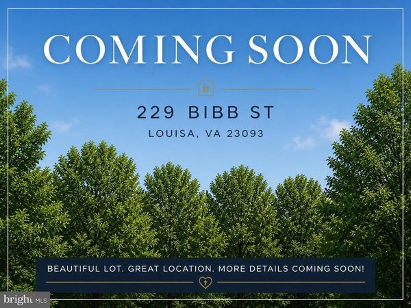 229 BIBB STREET, LOUISA, VA 23093