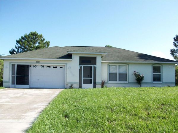 8366 GLOVER AVE , NORTH PORT, FL 34286