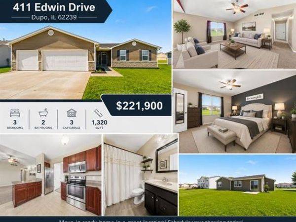 411 Edwin Drive, Dupo, IL 62239