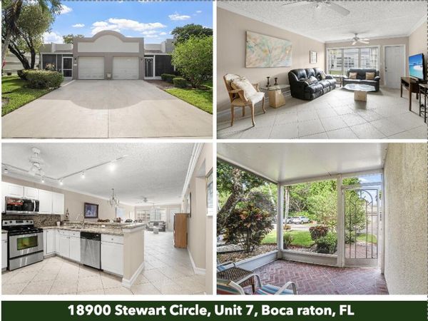 18900 Stewart Circle, Unit 7, Boca Raton, FL 33496