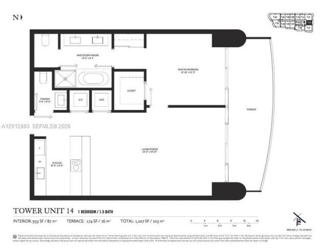 1000 Brickell Plz , Unit 3014, Miami, FL 33131 Photo