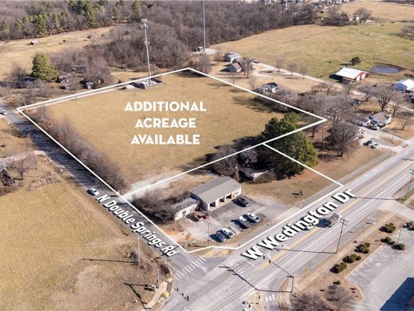 6390 Lots 1&2 W Wedington Drive , Fayetteville, AR 72704