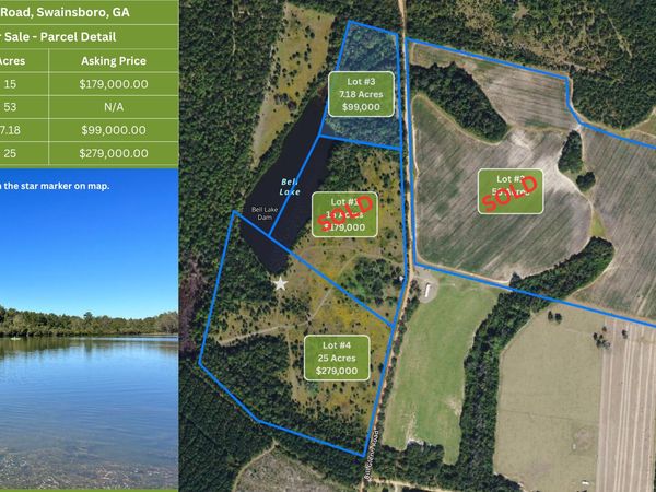 0 Bill Glenn Road, Swainsboro, GA 30401