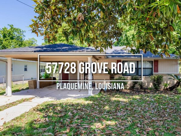 57728 Grove Rd, Plaquemine, LA 70764