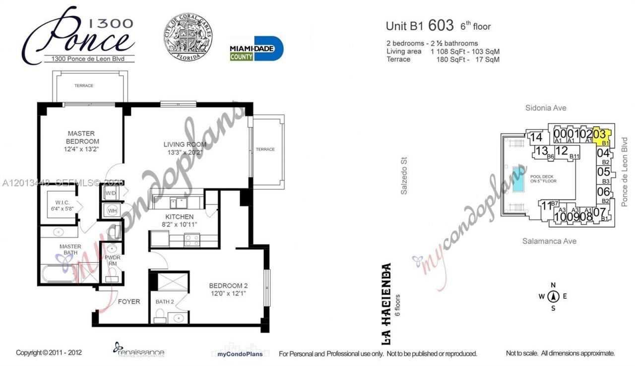 1300 Ponce De Leon Blvd, Unit 603, Coral Gables, FL 33134 Photo