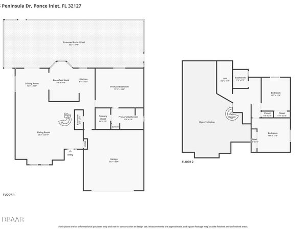 4758 S Peninsula Drive, Ponce Inlet, FL 32127