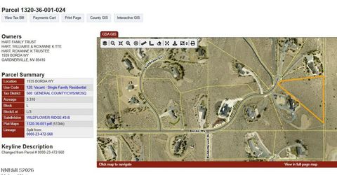 1482 Wild Iris Court, Lot #6, Gardnerville, NV 89410 Photo