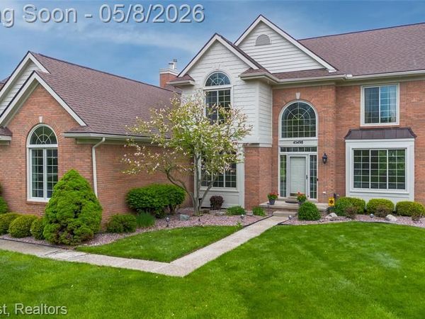 45498 Muirfield Drive, CANTON, MI 48188