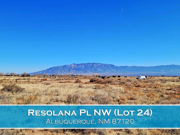 Resolana (Lot 24) Place NW, Albuquerque, NM 87120