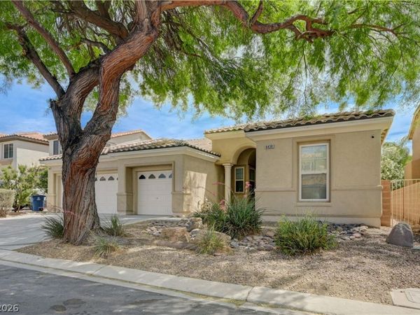 6438 Gilded Flicker Street, North Las Vegas, NV 89084