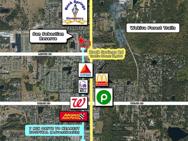 2104 ROCK SPRINGS ROAD , APOPKA, FL 32712