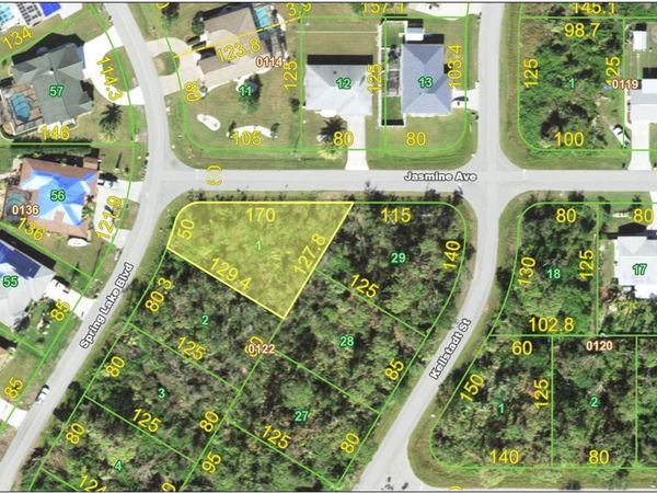 541 SPRING LAKE BOULEVARD NW, PORT CHARLOTTE, FL 33952