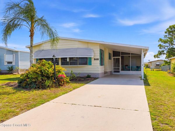 868 Waterway Drive , Barefoot Bay, FL 32976