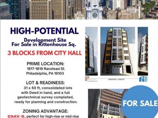 1817 19 RANSTEAD STREET , PHILADELPHIA, PA 19103