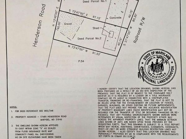 17485 HENDERSON ROAD , MARYDEL, MD 21649