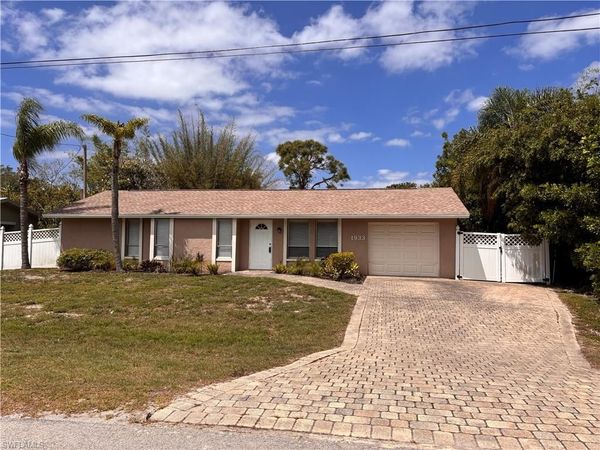 1933 FLAMINGO DR , NORTH FORT MYERS, FL 33991