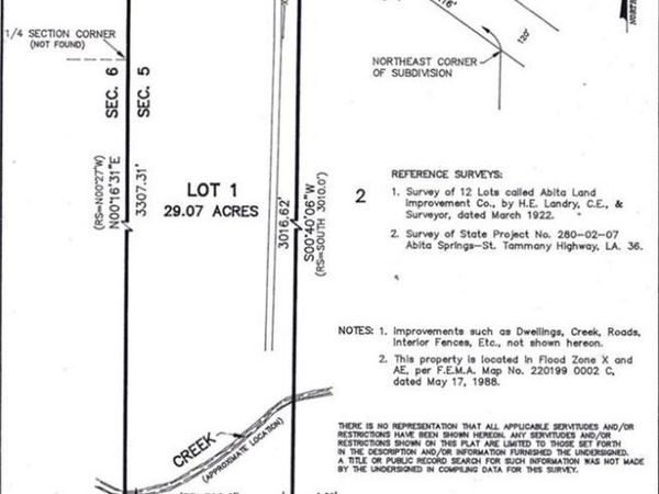 23080 HIGHWAY 36 , Abita Springs, LA 70420