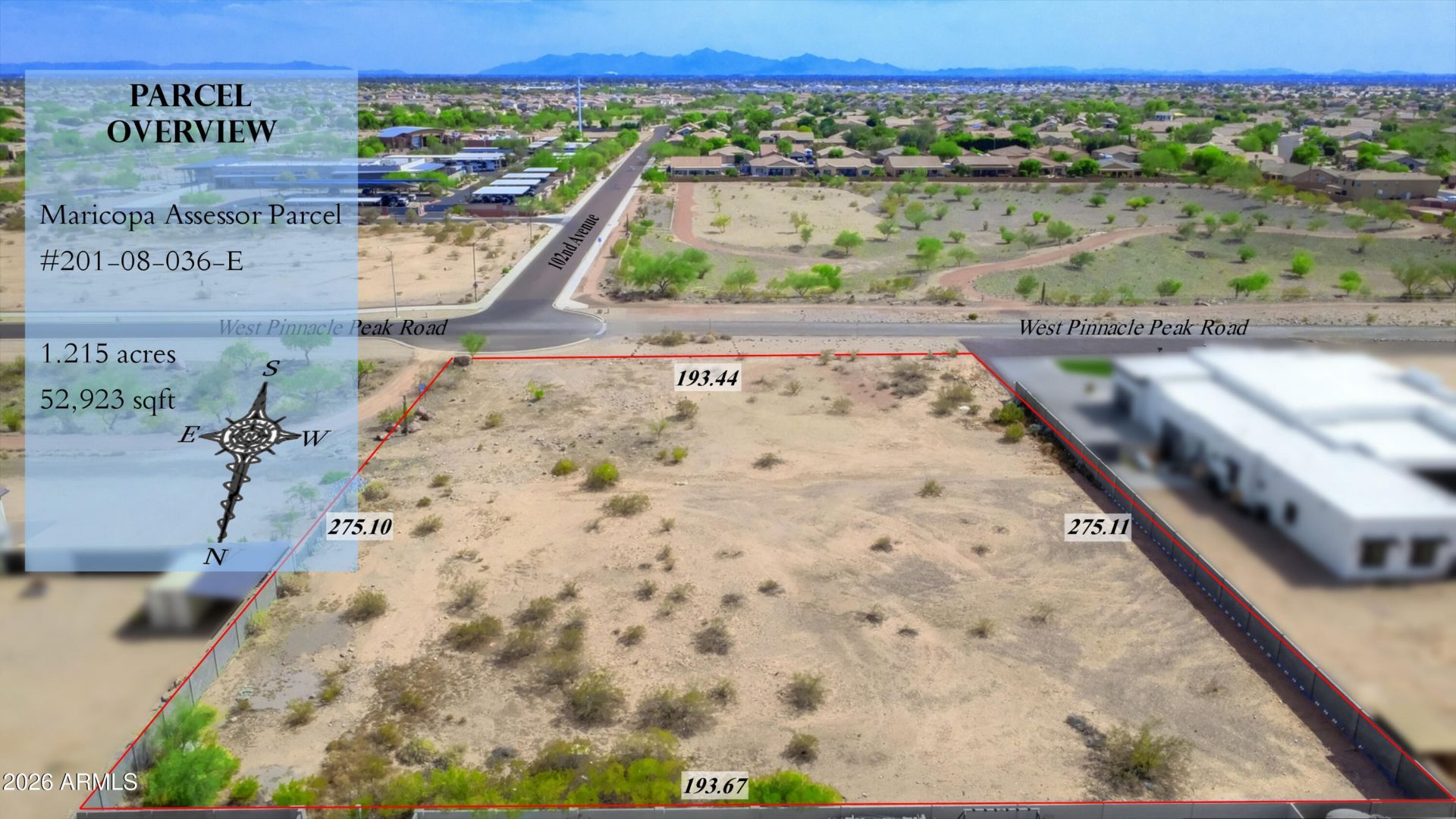 W Pinnacle Peak Road, Lot #-, Peoria, AZ 85383 Main Photo