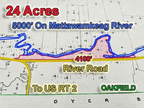 Lot 8 River Road , Oakfield, ME 04763