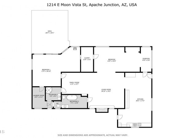 1214 E MOON VISTA Street, Apache Junction, AZ 85119