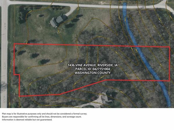 1436 Vine Ave, Riverside, IA 52327