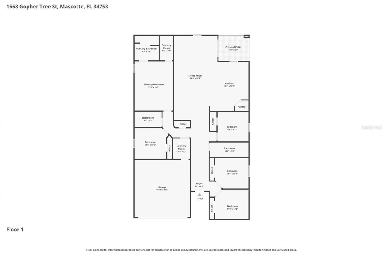 1668 Gopher Tree Street , Mascotte, FL 34753 Photo