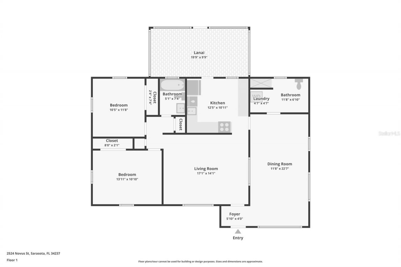 2524 Novus Street , Sarasota, FL 34237 Photo