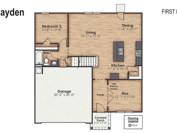 1102 Pampas Grass Drive, Unit Lot 338, Castle Hayne, NC 28429
