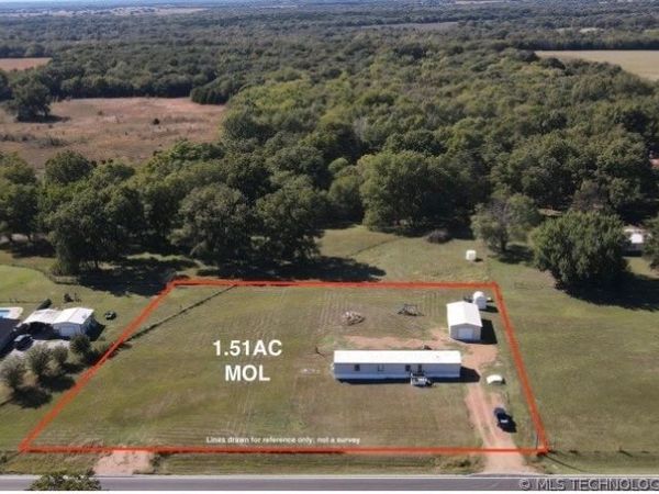 5849 S Bullard Chapel , Tishomingo, OK 73460
